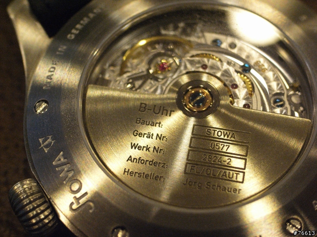 [分享] Stowa Flieger Automatic without Logo COSC