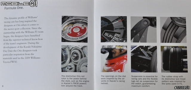 [開箱文]ORIS Williams F1 Team中嶋一貴限量錶