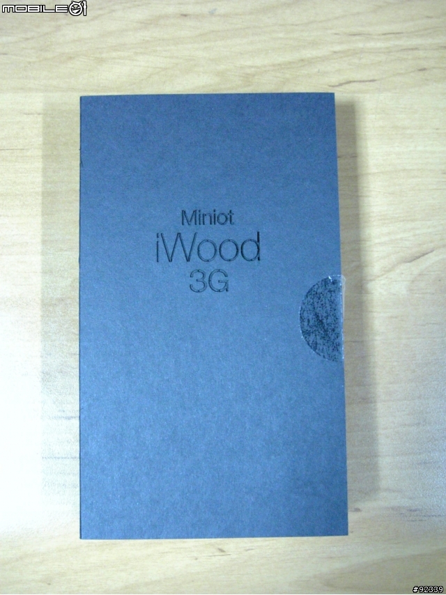 (開箱) Miniot iWood 3G