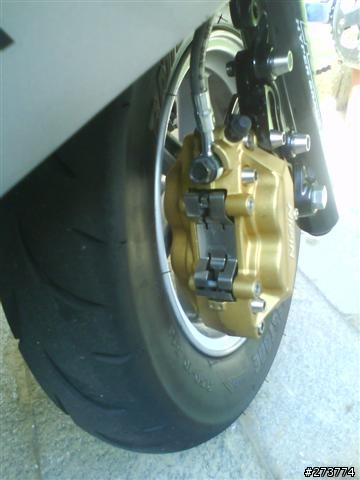 Gtr Aero上nissin對四+前叉強化(手機拍圖請見諒)