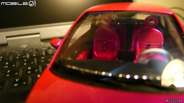 女王一同完成之 New Fiat 500 Barbie custom亮晶晶版