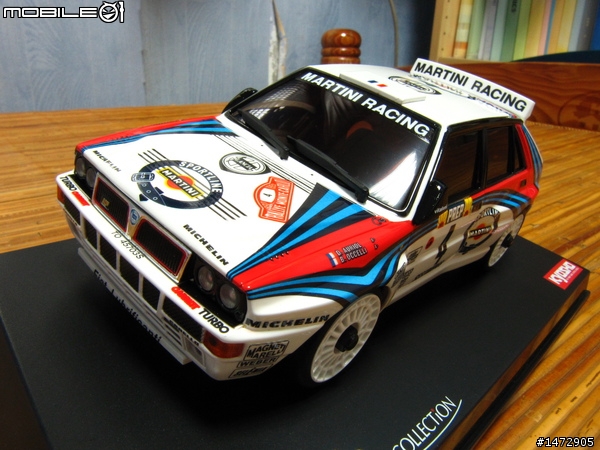 Mini-Z車殼入手分享-Lancia Delta No.4/1992 Monte Carlo Rally Winner