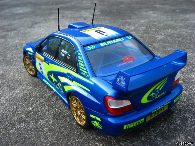 TAMIYA 1/24 SUBARU IMPREZA WRC 2001