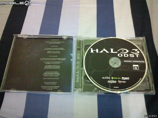 We Are ODST ! Halo3:ODST"原聲帶" 開"盒"啦!!!