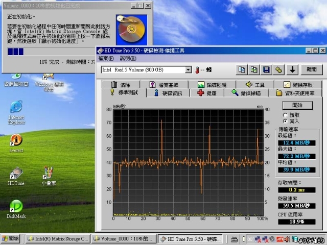 [測試] SSD X25-M G2 160G 6顆在 SB850 / ICH10R / P55 / SB710 /  Dell PERC 6i  上的測試