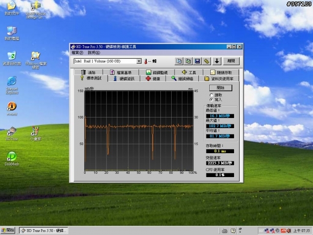 [測試] SSD X25-M G2 160G 6顆在 SB850 / ICH10R / P55 / SB710 /  Dell PERC 6i  上的測試