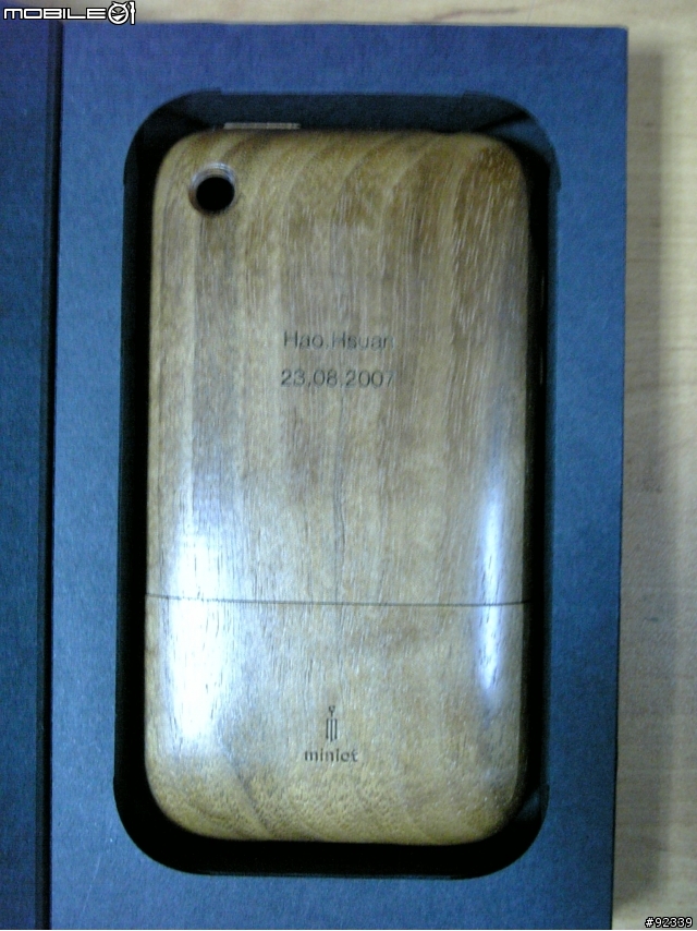 (開箱) Miniot iWood 3G
