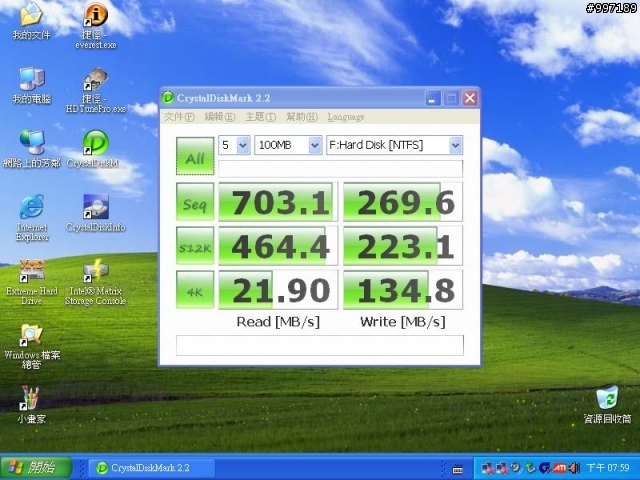 [測試] SSD X25-M G2 160G 6顆在 SB850 / ICH10R / P55 / SB710 /  Dell PERC 6i  上的測試