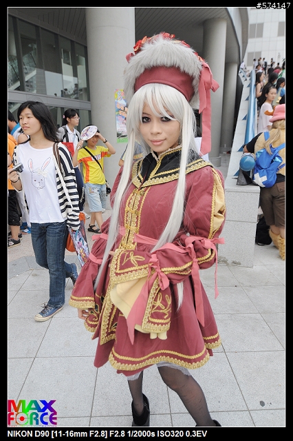 D90 VS 85/F1.4D+35/F2+T116/F2.8試拍 [2009高雄動漫展]