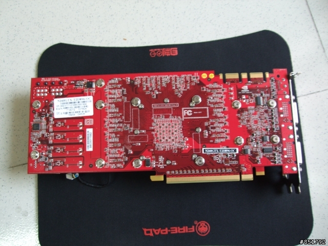 MSI  N260GTX-T2D896-OC 开箱文