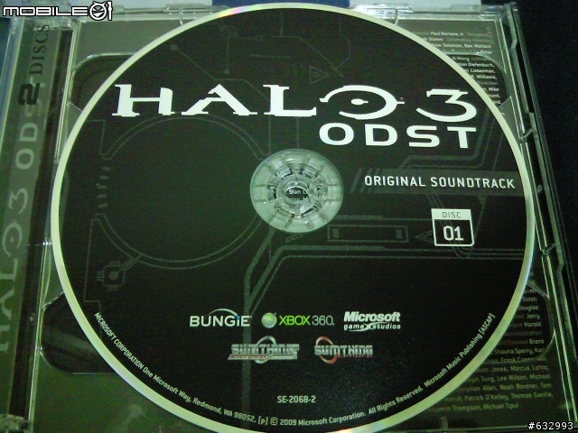 We Are ODST ! Halo3:ODST"原聲帶" 開"盒"啦!!!