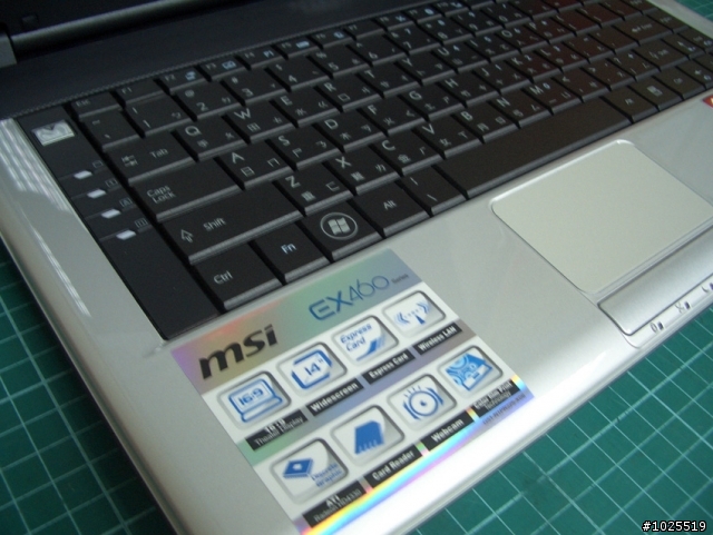 首次發表開箱圖MSI-EX460(非專業相機版)