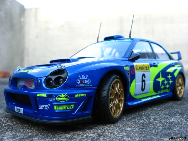 TAMIYA 1/24 SUBARU IMPREZA WRC 2001