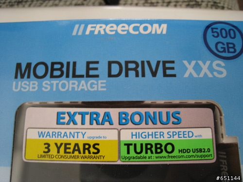 世界最小最冷門-FREECOM 2.5吋迷你硬碟 分享