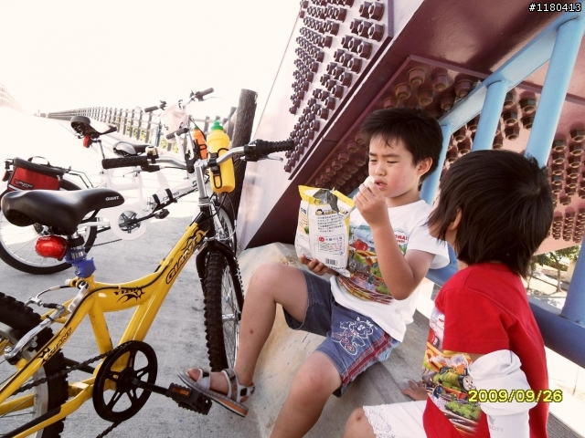 小ERIC 新竹自行車道遊記
