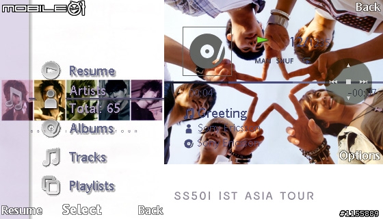 [240x320]SS501手機主題 演唱會場刊(有媒體介面)