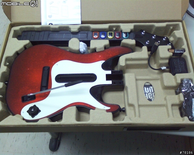 Guitar Hero 5(吉他英雄)簡單開箱(就只有開箱照而已)