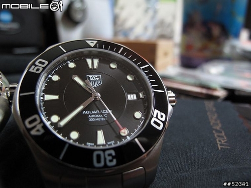 [開箱]Tag Heuer Aquaracer Automatic 300M
