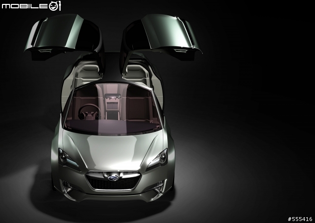 第41屆東京車展的新玩具-SUBARU HYBRID TOURER CONCEPT，10/11日補新圖。