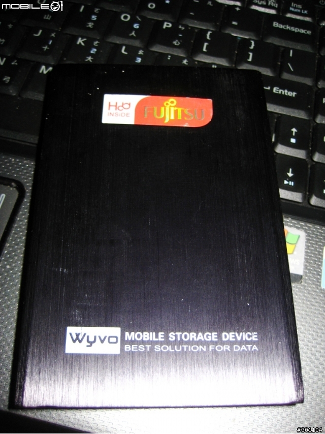 富士FUJITSU 7200rpm 320G 2.5"開箱&問題