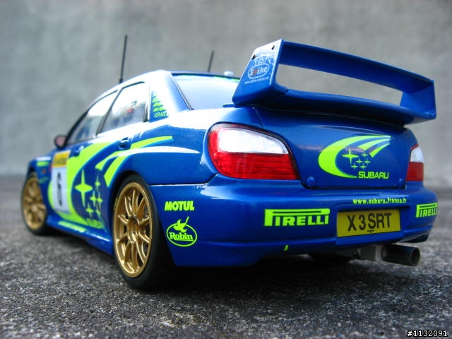 TAMIYA 1/24 SUBARU IMPREZA WRC 2001