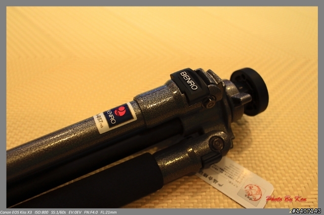 [開箱] 百諾 BENRO A-057 BH-0 腳架