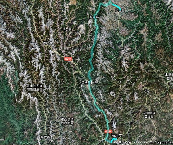 [遊記] 從地獄走向天堂的路 第十二天 稻城搭車經中甸（香格里拉）到麗江