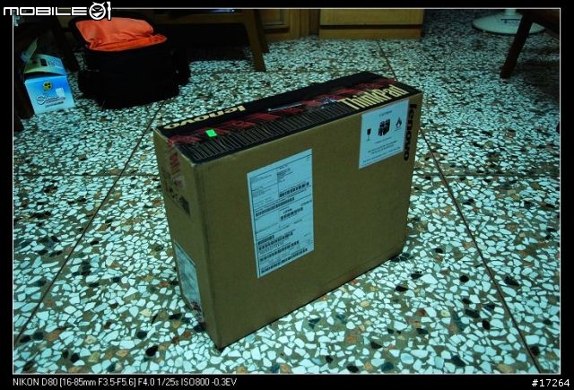 [開箱]期待已久的感動,ThinkPad W700