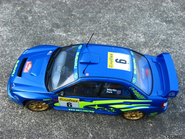 TAMIYA 1/24 SUBARU IMPREZA WRC 2001