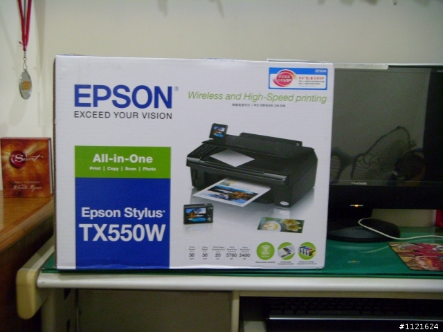 我的無線生活之印表機篇【EPSON Stylus TX550W】