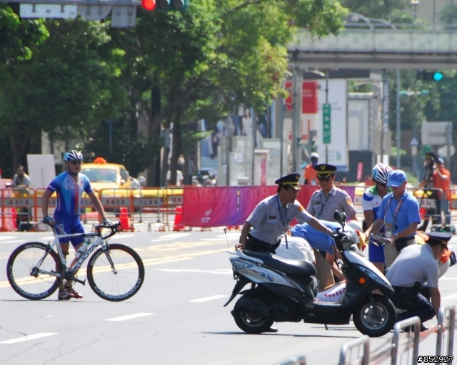 2009.09.12 台北聽障奧運-自由車 (意外篇)