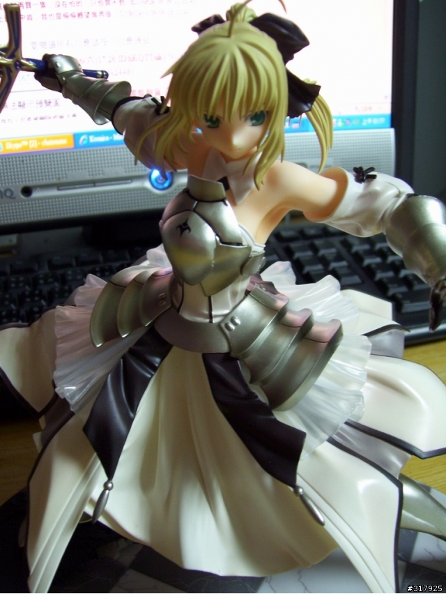 [開箱]Fate/stay night 命運停駐之夜 Saber Lily百合賽芭