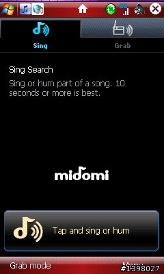 [I908分享]OmniaI8000提取的音樂辨識軟體Midomi
