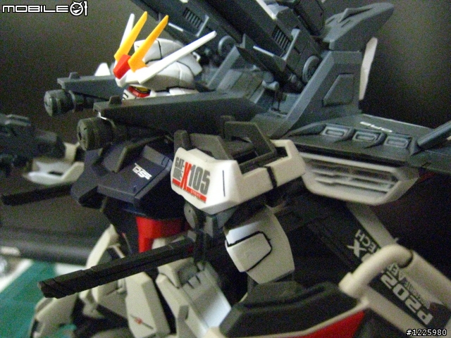 拙作分享~~MG版 STRIKE GUNDAM+I.W.S.P 1/100