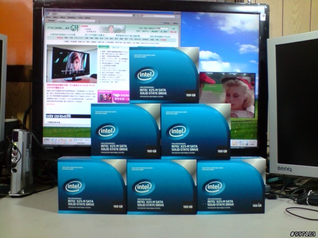 [測試] SSD X25-M G2 160G 6顆在 SB850 / ICH10R / P55 / SB710 /  Dell PERC 6i  上的測試
