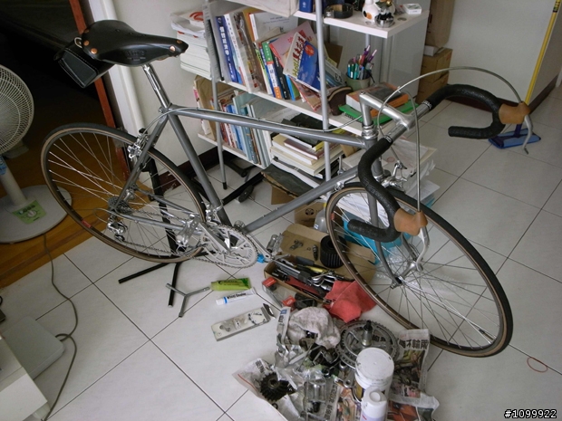 [分享]鋼管車整理練習二部曲  自以為Brompton "清漆版 KHS turbo 渦輪賽車"