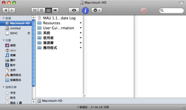 mac 的右鍵選單及 finder 預設行為
