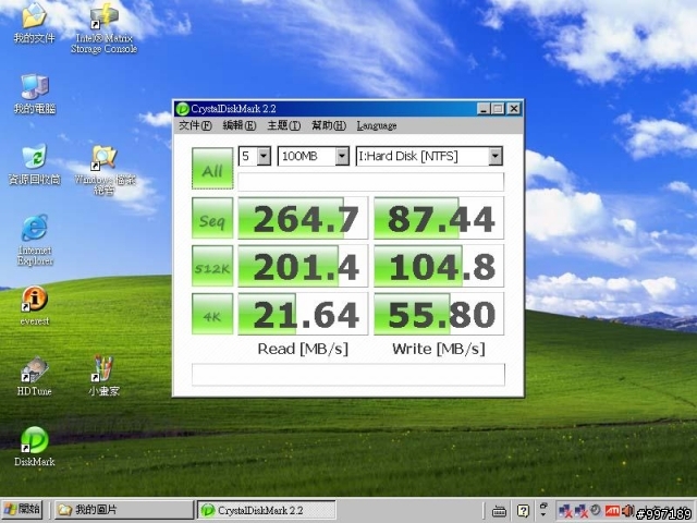 [測試] SSD X25-M G2 160G 6顆在 SB850 / ICH10R / P55 / SB710 /  Dell PERC 6i  上的測試