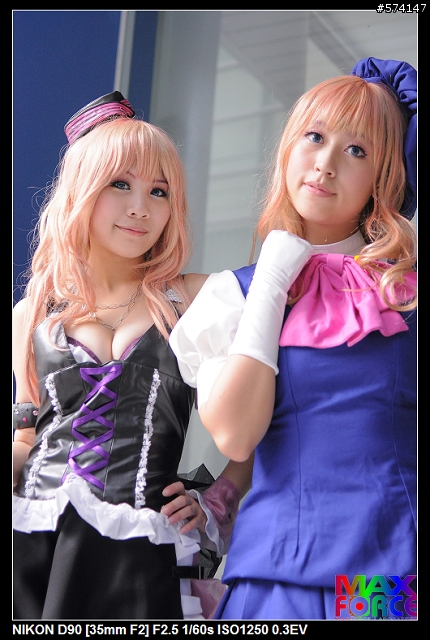 D90 VS 85/F1.4D+35/F2+T116/F2.8試拍 [2009高雄動漫展]
