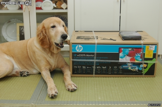 【開箱】HP W2207h 可旋轉式螢幕簡易介紹