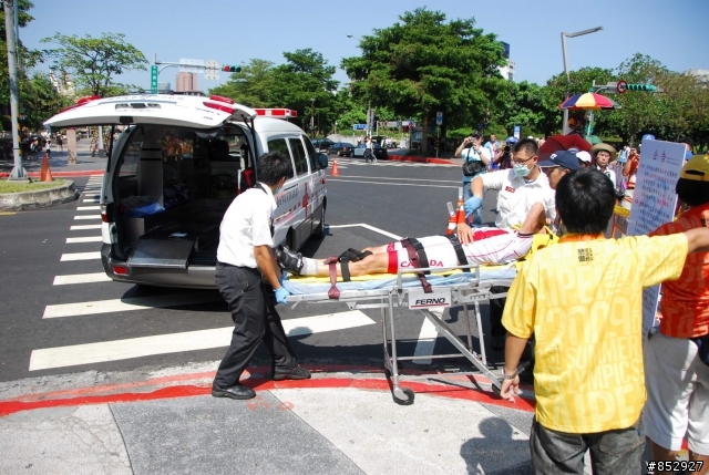 2009.09.12 台北聽障奧運-自由車 (意外篇)