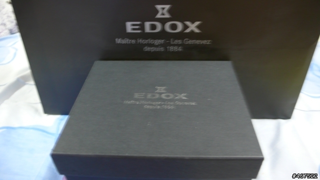 2009年第一隻購入的腕錶(EDOX)今年改走風格路線