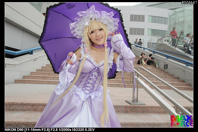 D90 VS 85/F1.4D+35/F2+T116/F2.8試拍 [2009高雄動漫展]