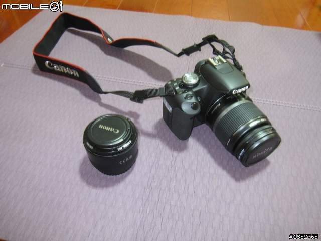 [超.簡易開箱文] CANON 500D kit組終於入手啦!