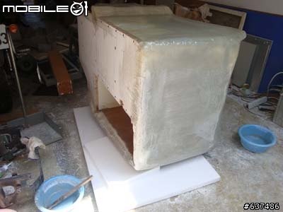 DIY-小豹邊車製作-第19篇-"不專業改裝部"—車體上FRP打磨02