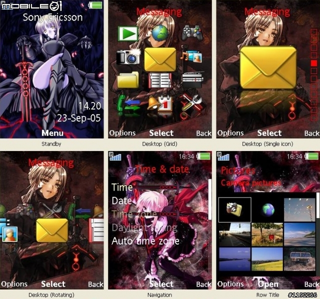 [240*320/三鍵] Fate Unlimited Codes ~ saber 含媒體