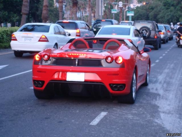 Ferrari F430 Spider 台南出現嚕