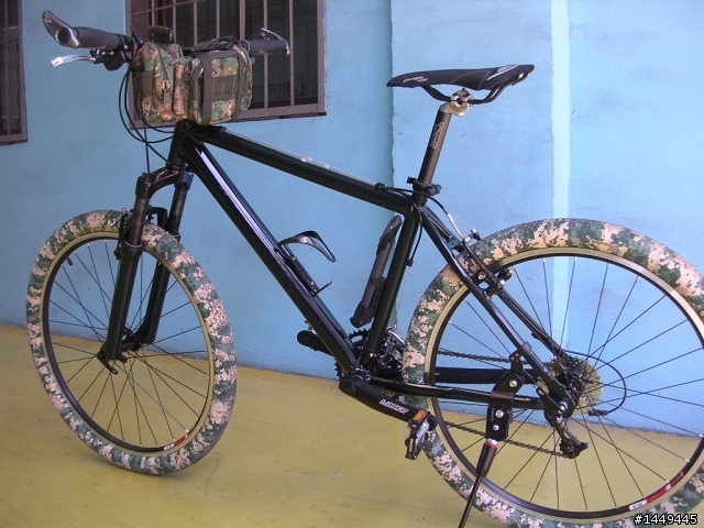 DIY自組軍版登山車(我的漢馬)被老婆嫌到臭頭...看