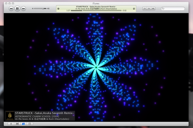 iTune 的視覺效果好銷魂阿!