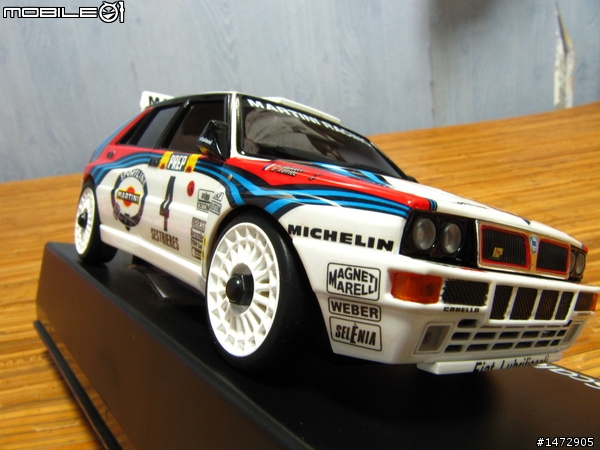 Mini-Z車殼入手分享-Lancia Delta No.4/1992 Monte Carlo Rally Winner